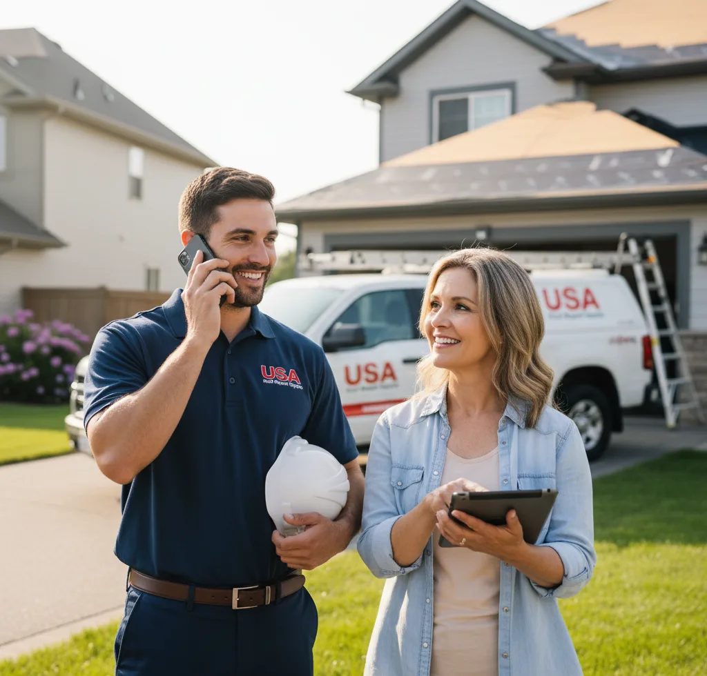 USA Roof Repair Experts customer support in Bonner Springs